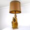 Mid-Century Ceramic Floor or Table Lamp in Mystic and Majestic Mayan Style 2