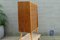 Commode à Tiroirs Mid-Century en Noyer et Érable avec Poignées en Laiton, 1950s 4