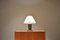 Leather & Chromium Desk Lamp from Jacques Adnet, Image 2