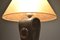 Leder & Chrom Schreibtischlampe von Jacques Adnet 4