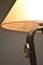 Leder & Chrom Schreibtischlampe von Jacques Adnet 6