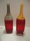 Bottle Vases by Alfredo Barbini for Barbini Murano, 1970s, Set of 2 2