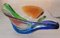 Large Rhapsody Glass Bowl by Frantisek Zemek for Mstisov, 1950s 1