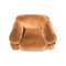 Poltrona Space Age in velluto di alpaca di Gianfranco Frattini per Cassina, 1972, Immagine 2