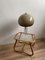 Vintage Rattan and Glass Side Table from Rohé Noordwolde, 1950s, Image 3