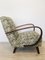 Mid-Century Floral Patterned Lounge Chairs by Jindřich Halabala for UP Závody, Set of 2, Image 8