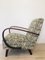 Mid-Century Floral Patterned Lounge Chairs by Jindřich Halabala for UP Závody, Set of 2 14
