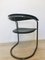 Vintage Leather Tubular Canasta Chair from Arrben, Italy, 1970s 4