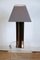 Lámpara de mesa Kinetic de vidrio acrílico y acero cromado, años 70, Imagen 7