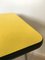 Yellow Formica Flower Stand or Side Table, 1950s 4
