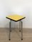 Yellow Formica Flower Stand or Side Table, 1950s 7