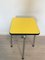 Yellow Formica Flower Stand or Side Table, 1950s 3