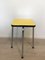 Yellow Formica Flower Stand or Side Table, 1950s 1