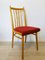 Tschechische Mid-Century Esszimmerstühle in Hellblau von TON 14