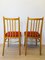 Tschechische Mid-Century Esszimmerstühle in Hellblau von TON 4