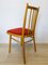 Tschechische Mid-Century Esszimmerstühle in Hellblau von TON 10