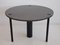 Black Lacquered Metal and Granite Round Dining Table, 1970s 4