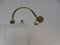 Vintage Art Deco Klavierlampe aus poliertem Messing 9