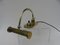 Vintage Art Deco Polished Brass Piano Light, Image 3