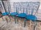 Garden Chairs & Table Set from Fermob, 1950s, Set of 5 1