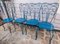 Garden Chairs & Table Set from Fermob, 1950s, Set of 5, Image 1