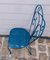 Juego de mesa y sillas de jardín de Fermob, años 50. Juego de 5, Imagen 26
