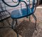 Juego de mesa y sillas de jardín de Fermob, años 50. Juego de 5, Imagen 11