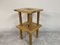 Small Beech and Oak Side Tables or Stools, 1970s, Set of 2 11