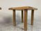Small Beech and Oak Side Tables or Stools, 1970s, Set of 2 3