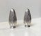 Art Deco Salt & Pepper Set Harlequin from ABSA, Denmark, 1930s, Set of 2 1