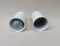 Space Age White Metal Ceiling Lamps, 1970s, Set of 2, Image 29