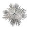 Silver Brooch Pendant Palmaceae Serie by Michele Oka Doner for Christofle, 2000, Image 1