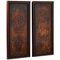 Painted Wooden Panels, 1850s, Set of 2 1
