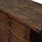 Tavolino antico in noce con cassetti, Immagine 4