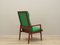 Dänischer Vintage Sessel aus Stoff & Teak, 1970er 6
