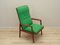 Fauteuil Vintage en Teck et Tissu, Danemark, 1970s 8