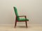 Vintage Danish Fabric and Teak Armchair, 1970s 7