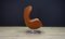 Fauteuil en Cuir par Arne Jacobsen pour Fritz Hansen, Danemark, 1960s 13