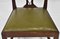 Antique Georgian Chippendale Manner Mahogany & Leather Side Chair, 1800s, Image 4