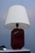 Italian Bordeaux Bakelite Table Lamp, 1970s 7