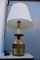Italian Brass and Wood Table Lamp, 1970s 6