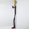 Mid-Century Postmodern Steel and Wood Coat Stand in the Shape of a Man, 1970s 4