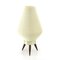 Tripod Beehive Table Lamp with Plastic Shade, 1960s, Image 1