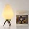 Tripod Beehive Table Lamp with Plastic Shade, 1960s 6