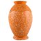 Art Deco Vase aus glasierter Keramik von Andre Fau für Boulogne, 1940er 1