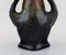 Large Art Nouveau Vase in Glazed Ceramic from Rozenburg, Den Haag 4