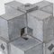 Sculptures Abstract Cube par Jef Mouton, 2000s, Set de 4 13