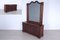 Antique Wood Chest of Drawers with Mirror, 1900s 2
