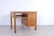 Kleiner Eichenholz Schreibtisch, 1950er 1