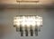 Murano Tube Chandelier with 62 Transparent and Smoked Glass, 1982 16